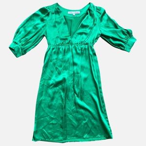 Amanda Uprichard Silk Babydoll Dress